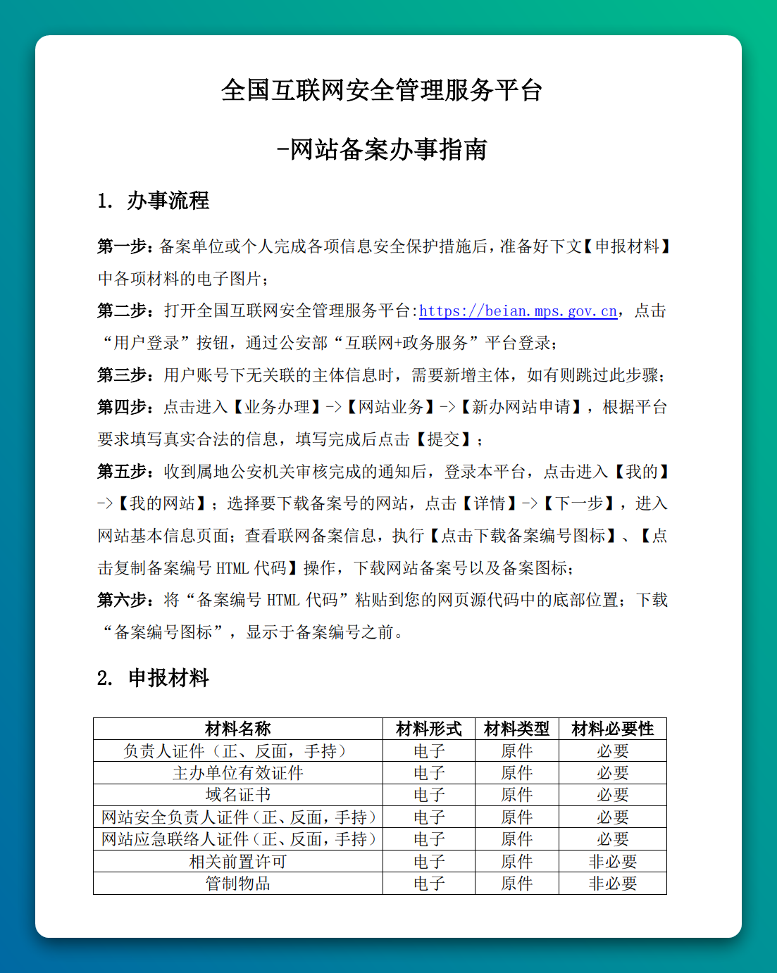 
办事流程用一张纸可以写得过来